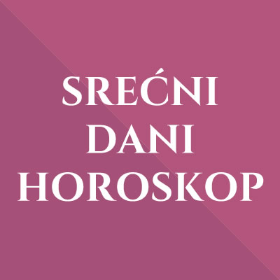 Nedeljni horoskop - Srecni dani